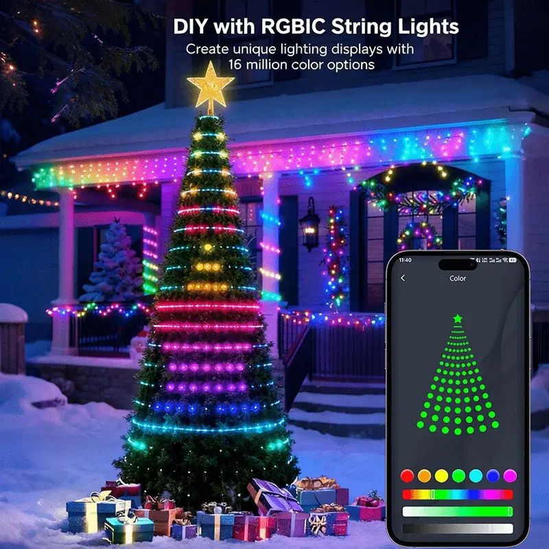 Light tree lighting modes