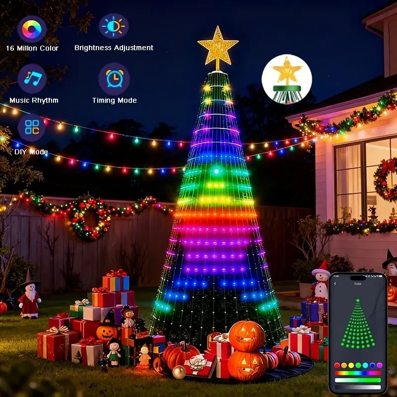 Light tree colour effects